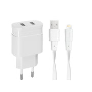 RivaCase Rivapower VA4125 Wall Charger (2 USB /3.4 A), with MFi Lightning Cable