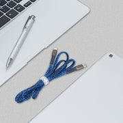 RivaCase PS6105 Type-C / Type-C Nylon Braided Cable 1.2 Meter