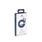 RivaCase PS6105 Type-C / Type-C Nylon Braided Cable 1.2 Meter