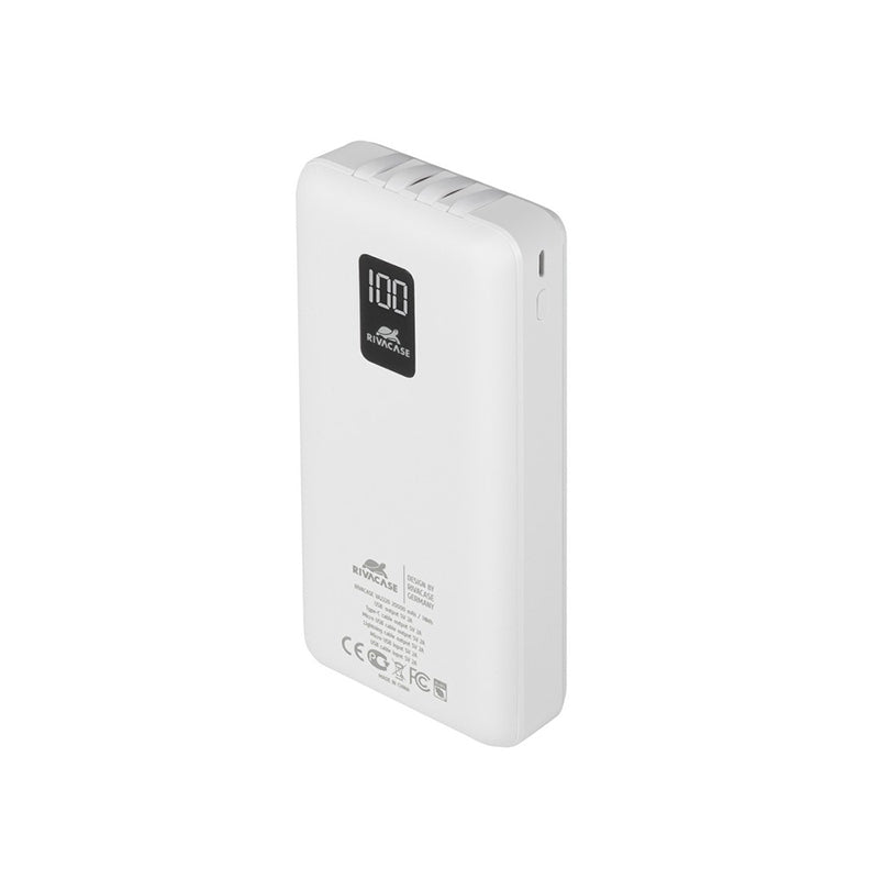 RivaCase EU Portable Battery 20000mAh White