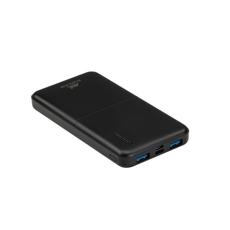 RivaCase EU QC/PD Portable Battery 10000 mAh Black