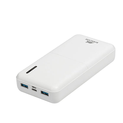 RivaCase EU QC/PD Portable Battery 20000 mAh White
