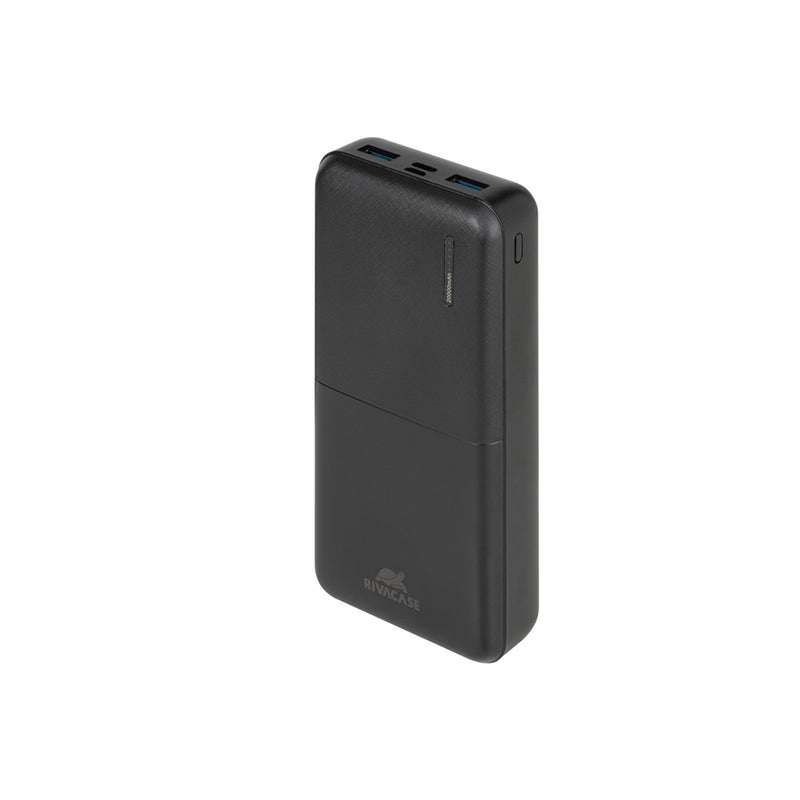 RivaCase EU QC/PD Portable Battery 20000 mAh Black