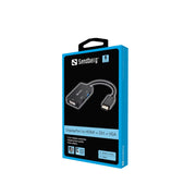 Sandberg Adapter DP to HDMI + DVI + VGA