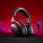 HyperX Cloud III S Wireless Gaming Headset Black-Red