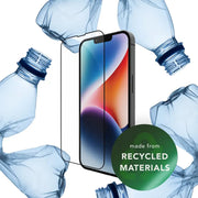 dbramante1928 Eco Shield Screen Protector For iPhone 15 Pro Black Edge