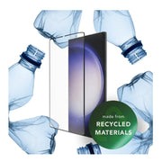 dbramante1928 Eco Shield Screen Protector for Galaxy S23 Ultra Black edge