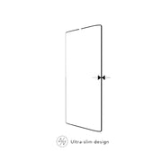 dbramante1928 Eco Shield Screen Protector for Galaxy S23 Ultra Black edge