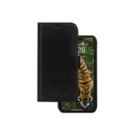 dbramante1928 iPhone 15 Pro Lynge Full Grain Leather Folio Wallet Case Black