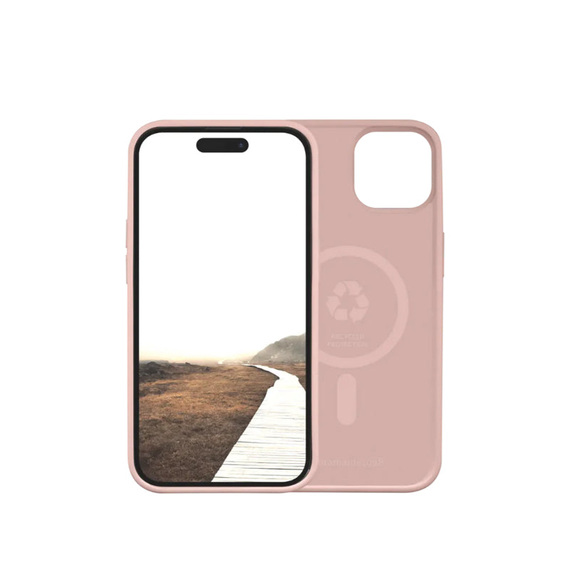 dbramante1928 Monaco MagSafe Case For iPhone 15 Pro Pink Sand