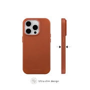 dbramante1928 Roskilde MagSafe Leather Tan Case iPhone 15 Pro