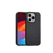 dbramante1928 Roskilde Full Grain Leather MagSafe Black Case For iPhone 15 Pro