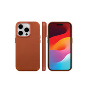 dbramante1928 Roskilde MagSafe Full-Grain Leather Tan Case For iPhone 15 Pro Max