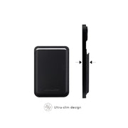 dbramante1928 Roskilde CC Full Grain Leather Wallet MagSafe - Black