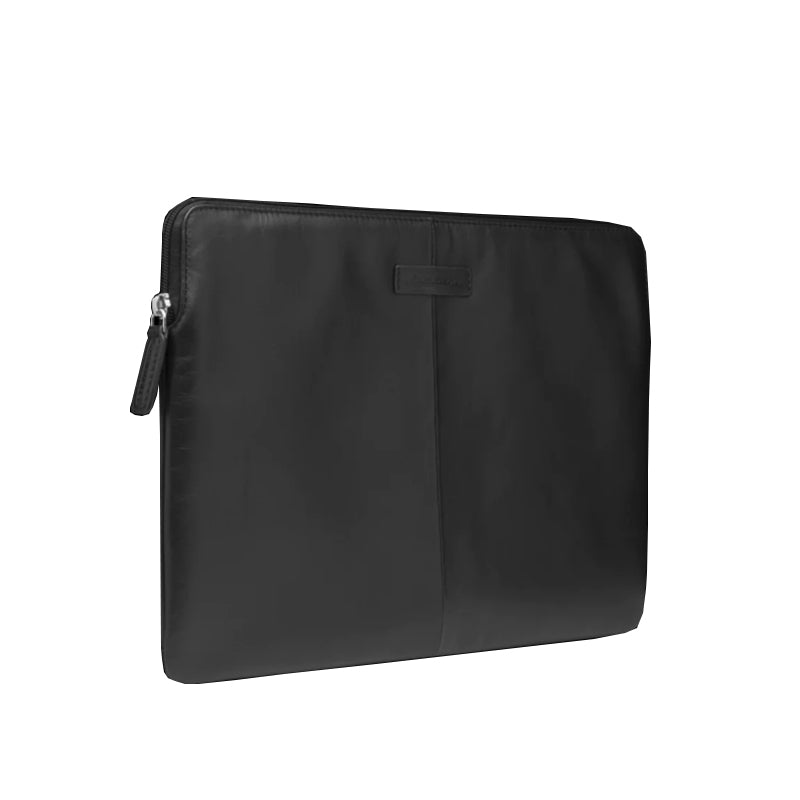 dbramante1928 Skagen Pro Full Grain Leather Sleeve for MacBook Pro (20) / Air (20) 13"-Black (2nd Gen)