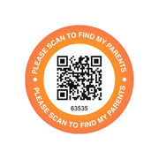 Trace QR smart recovery tag for pet collars - Microshop.ae