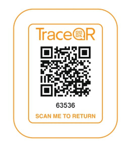 TraceQR StickerTag