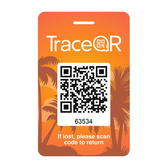 TraceQR TravelTag - Smart QR Luggage & Bag Recovery Tag | Microshop ...