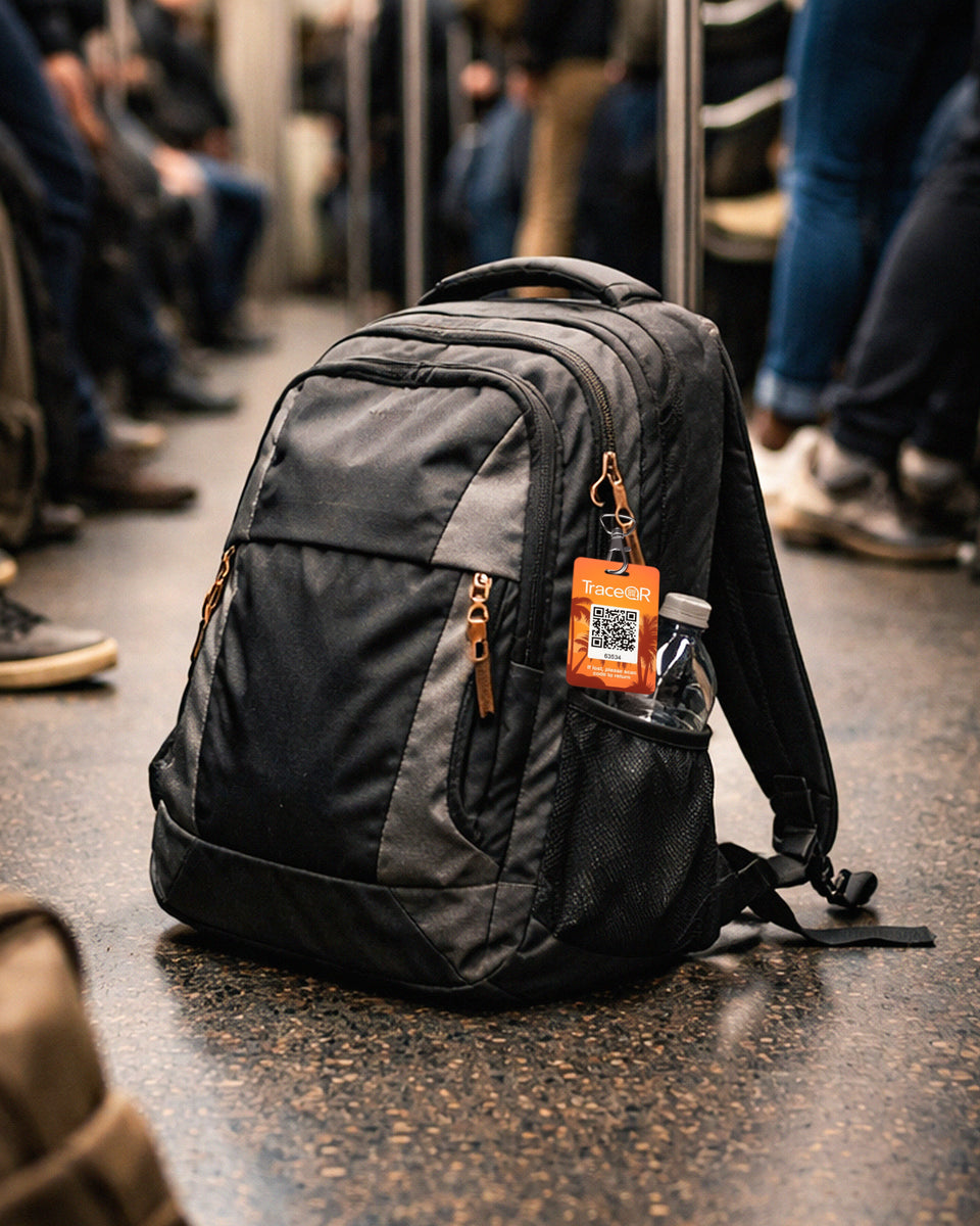 TraceQR TravelTag - Smart QR Luggage & Bag Recovery Tag | Microshop ...