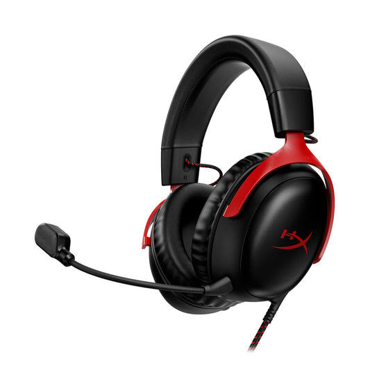 HyperX Cloud lll Gaming Headset - Black/Red
