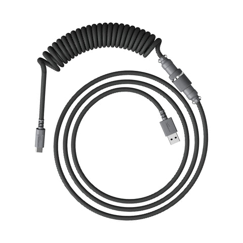 HyperX USB-C Coiled Cable 1.37m - Gray