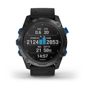 GARMIN Descent™ MK2I, EMEA, Titanium Carbon Grey DLC with Black Band Watch