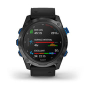GARMIN Descent™ MK2I, EMEA, Titanium Carbon Grey DLC with Black Band Watch