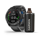GARMIN Descent™ MK2I Bundle, EMEA, Titanium Carbon Grey DLC with DLC Titanium Band (Includes Descent T1)