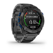 GARMIN Descent™ MK2I Bundle, EMEA, Titanium Carbon Grey DLC with DLC Titanium Band (Includes Descent T1)