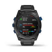 GARMIN Descent™ MK2I Bundle, EMEA, Titanium Carbon Grey DLC with DLC Titanium Band (Includes Descent T1)