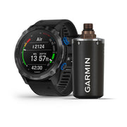 GARMIN Descent™ MK2I, EMEA, Bundle, Titanium Carbon Grey DLC with Black Band Watch (Includes Descent T1)
