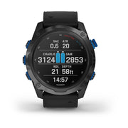 GARMIN Descent™ MK2I, EMEA, Bundle, Titanium Carbon Grey DLC with Black Band Watch (Includes Descent T1)