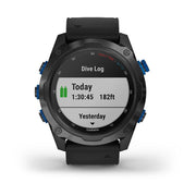 GARMIN Descent™ MK2I, EMEA, Bundle, Titanium Carbon Grey DLC with Black Band Watch (Includes Descent T1)