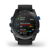 GARMIN Descent™ MK2I, EMEA, Bundle, Titanium Carbon Grey DLC with Black Band Watch (Includes Descent T1)