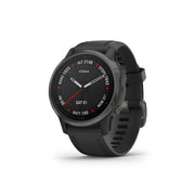 GARMIN Fenix 6S Sapphire Carbon Grey  /Black W/ Band