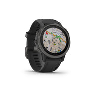 GARMIN Fenix 6S Sapphire Carbon Grey  /Black W/ Band