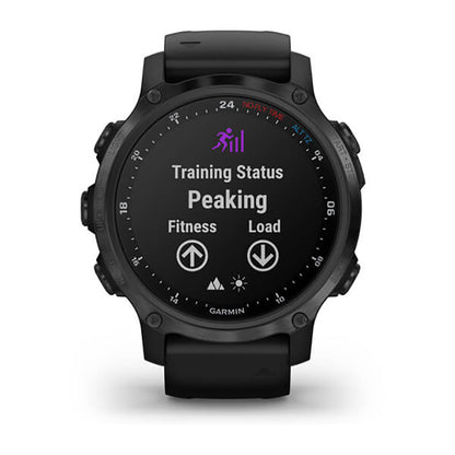 GARMIN Descent™ MK2S, EMEA, Carbon Grey DLC with Black Silicone Band