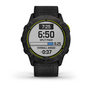 GARMIN Enduro Carbon Grey DLC Titanium with Black UltraFit Nylon Strap Watch