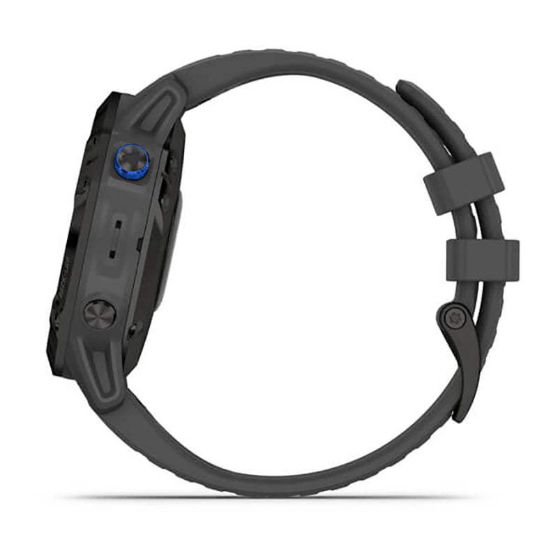 GARMIN Fenix 6 Pro Solar Edition EMEA, Black with Slate Grey Band GPS Watch
