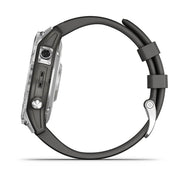 GARMIN Fenix® 7 Standard Edition, EMEA/AUS/AFR/S.AM, Silver with Graphite Band GPS Watch