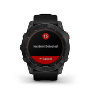GARMIN Fenix® 7X Solar Edition, EMEA/AUS/NZ/AFR/SAM, Slate Grey with Black Band Watch