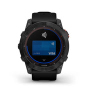 GARMIN Fenix® 7X Solar Edition, EMEA/AUS/NZ/AFR/SAM, Slate Grey with Black Band Watch