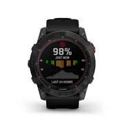 GARMIN Fenix® 7X Solar Edition, EMEA/AUS/NZ/AFR/SAM, Slate Grey with Black Band Watch