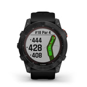 GARMIN Fenix® 7X Solar Edition, EMEA/AUS/NZ/AFR/SAM, Slate Grey with Black Band Watch