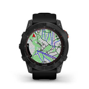 GARMIN Fenix® 7X Solar Edition, EMEA/AUS/NZ/AFR/SAM, Slate Grey with Black Band Watch