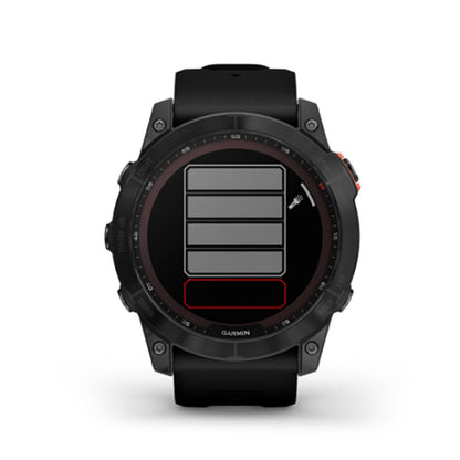 GARMIN Fenix® 7X Solar Edition, EMEA/AUS/NZ/AFR/SAM, Slate Grey with Black Band Watch