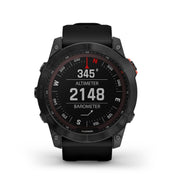 GARMIN Fenix® 7X Solar Edition, EMEA/AUS/NZ/AFR/SAM, Slate Grey with Black Band Watch
