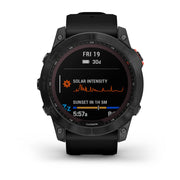 GARMIN Fenix® 7X Solar Edition, EMEA/AUS/NZ/AFR/SAM, Slate Grey with Black Band Watch