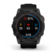 GARMIN Fenix® 7X Solar Edition, EMEA/AUS/NZ/AFR/SAM, Slate Grey with Black Band Watch
