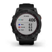 GARMIN Fenix® 7X Solar Edition, EMEA/AUS/NZ/AFR/SAM, Slate Grey with Black Band Watch